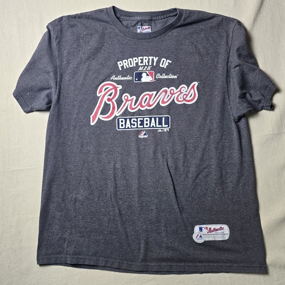 Majestic-athletic Men's Grey T-shirt